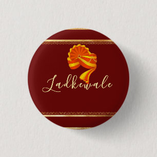 Team Groom ladkewale badge  Button