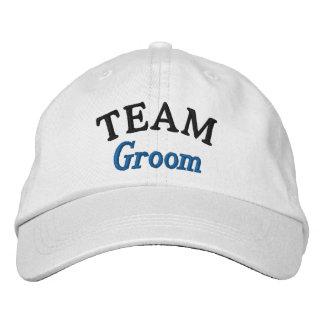 Team groom Personalised Embroidered Baseball Cap