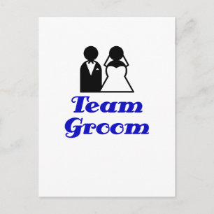 Team Groom Postcard