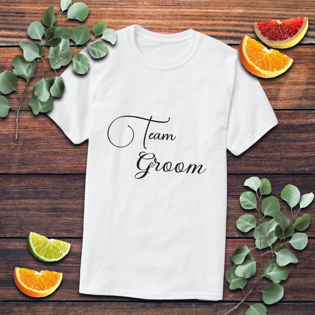 Team Groom T-Shirt (Creator Uploaded)