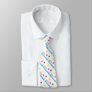 Team groom tie
