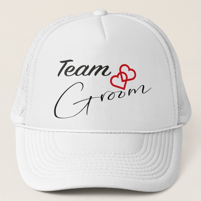 Team Groom  Trucker Hat (Front)