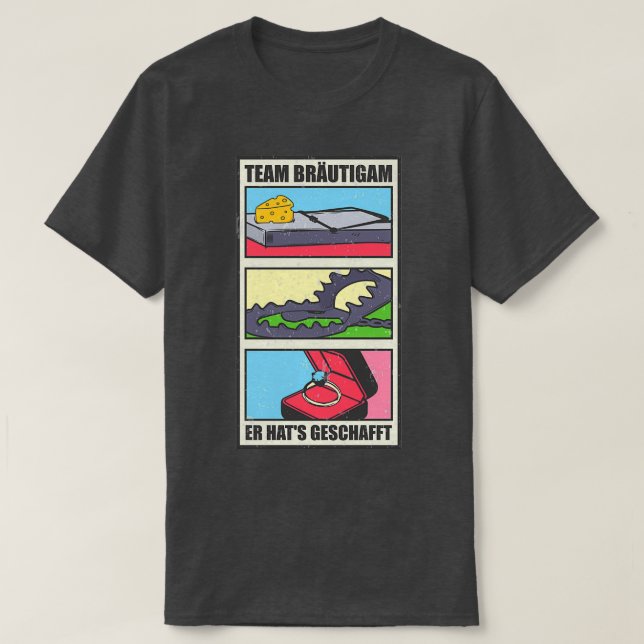 Team Groom Tshirt Classic TShirt (Design Front)