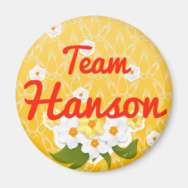 Team Hanson Magnet (Front)