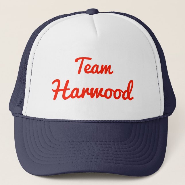 Team Harwood Trucker Hat (Front)
