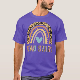 Team Head Start Squad Back To School Rainbow Kids T-Shirt
