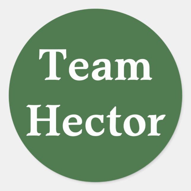 Team Hector Sticker (Front)