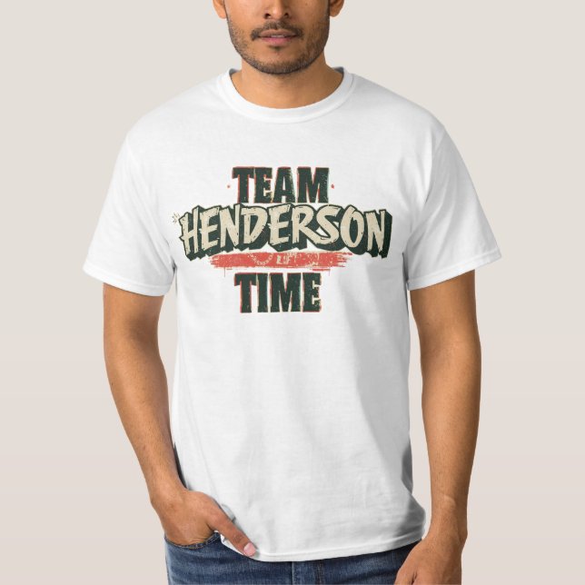 Team Henderson T-Shirt (Front)