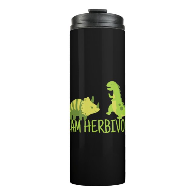 Team Herbivore Vegan Thermal Tumbler (Front)