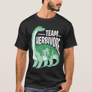 Team Herbivore Vegetarian Plant Based Lifestyle Ve T-Shirt