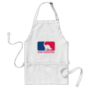 Team Herbivore Vegetarian Vegan Standard Apron