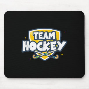 Team Hockey Field Hockey Indoor Hockey Hockey Game Mouse Pad