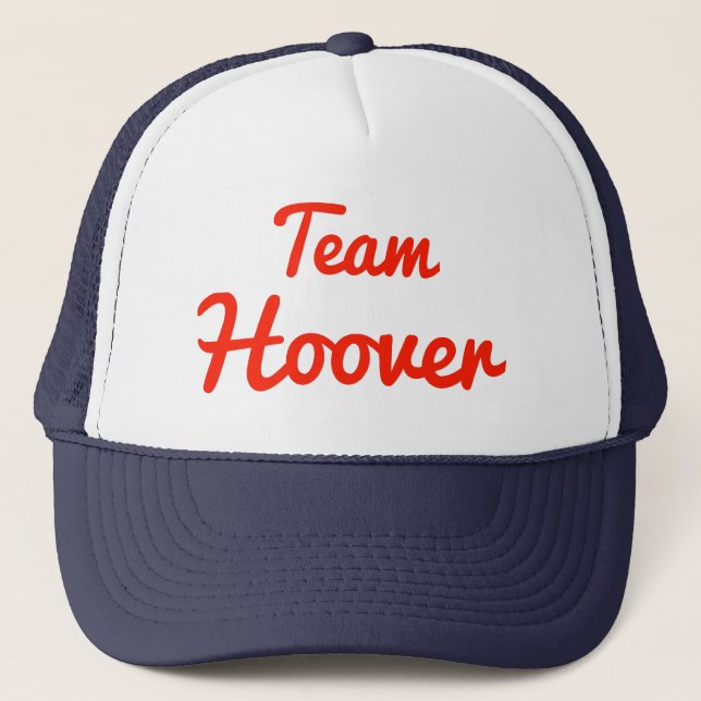 Team Hoover Trucker Hat (Front)