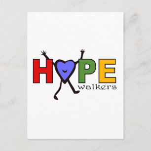 Team Hope Walkers for Walk Your A.S. Off Postcard
