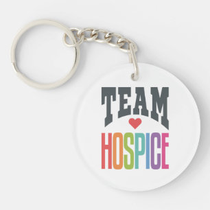 Team Hospice Squad Nurse Nursing Key Ring