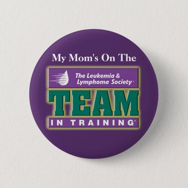 Team In Training 9 6 Cm Round Badge (Front)