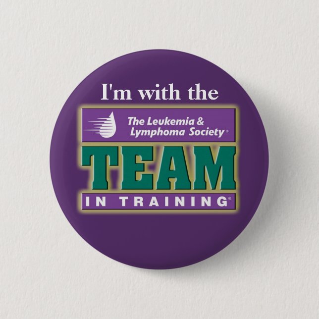 Team In Training Button 5 (Front)