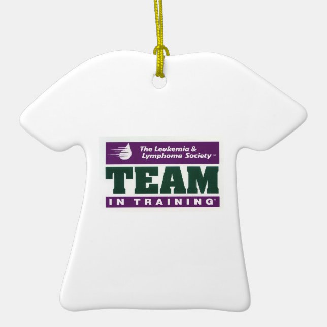 Team in Training Holiday Ornament (Front)
