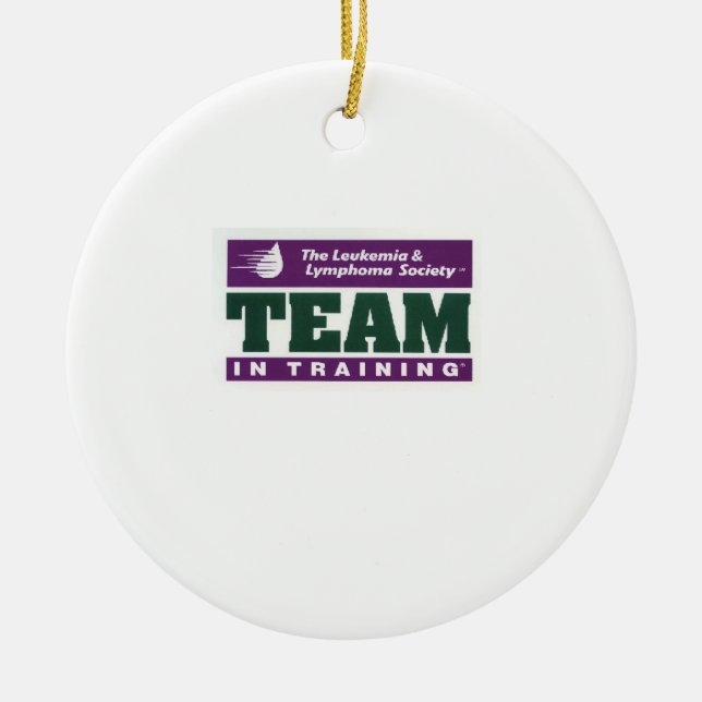Team in Training Marathon de Paris Ornament (Front)