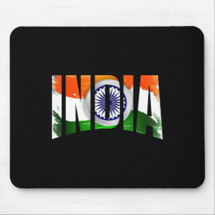 Team India Cricket Cup Fan Shirt Jersey Mouse Pad