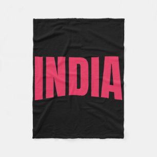 Team India World Cricket Cup Fan Jersey Fleece Blanket