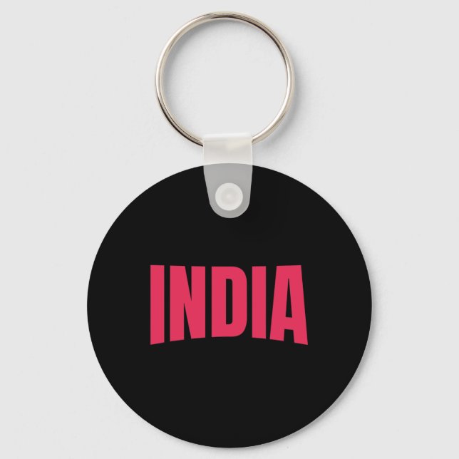 Team India World Cricket Cup Fan Jersey  Key Ring (Front)
