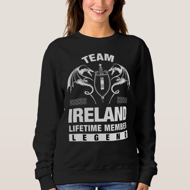 Team Ireland Lifetime Member Sweatshirt (Front)