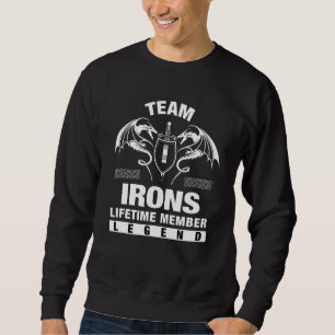 Team Irons Lifetime Member   Sweatshirt