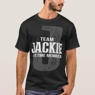 Team JACKIE Lifetime Member T-Shirt