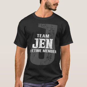 Team JEN Lifetime Member T-Shirt