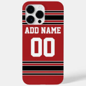 Team Jersey with Custom Name and Number Case-Mate iPhone Case (Back)
