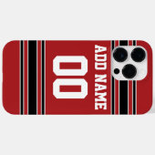 Team Jersey with Custom Name and Number Case-Mate iPhone Case (Back (Horizontal))