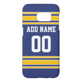 Team Jersey with Custom Name and Number Case-Mate Samsung Galaxy Case (Back)