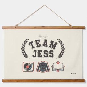 Team Jess Gilmore Girls Design Hanging Tapestry