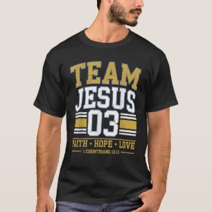 Team Jesus 03 Christian Faith Men Teen Girl Toddle T-Shirt