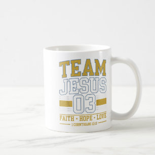Team Jesus 03 Christian Faith Teen Girl Toddler Yo Coffee Mug