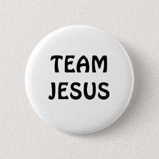 TEAM JESUS 6 CM ROUND BADGE