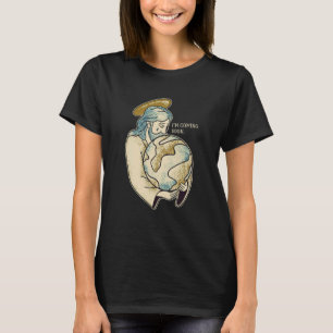 Team Jesus Christ Comes Bible Christian Cross T-Shirt