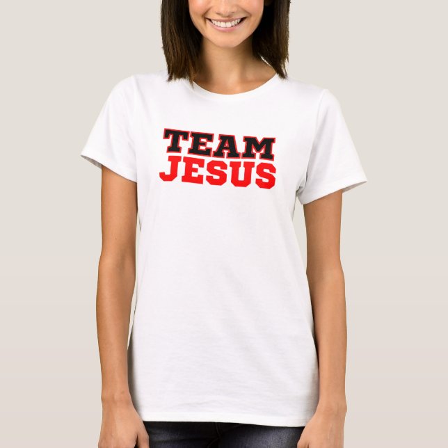 Team Jesus Christian Faith T-Shirt (Front)