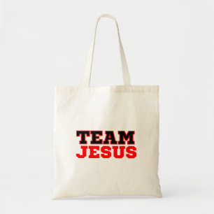 Team Jesus Christian Faith  Tote Bag