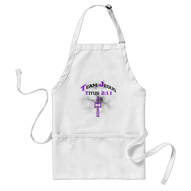 Team Jesus Christian Titus 211 Standard Apron (Front)