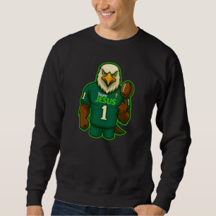 Team JESUS Football 1 - Christian Sweatshirt