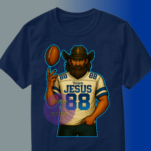 Team JESUS Football 88 - Christian T-Shirt