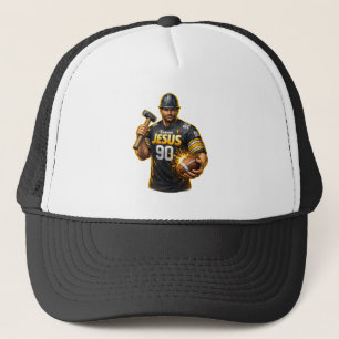 Team JESUS Football 90 - Christian Trucker Hat