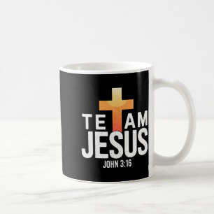 Team Jesus John 3_16 - Christian Religious Bible C Coffee Mug