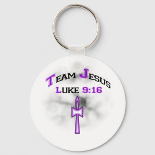 Team Jesus Luke 916 Key Ring