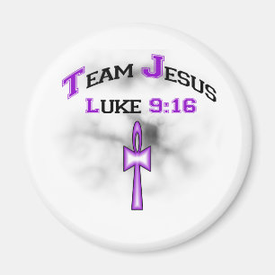 Team Jesus Luke 916 Magnet