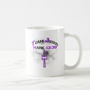 Team Jesus Mark 12:30 Coffee Mug
