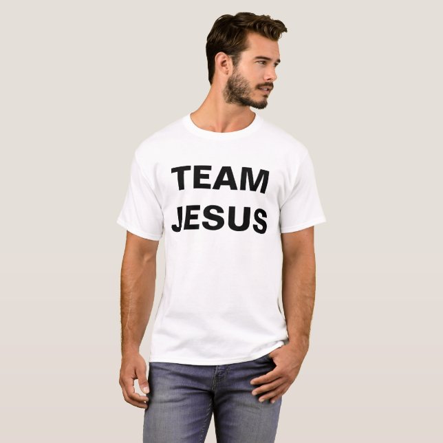"Team Jesus" Men's T-shirt (Front Full)
