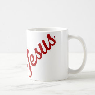 Team Jesus Mug Red and black